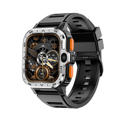 سعر جيد PGDWATCH 4+64GB الفضة اندرويد مربع اللياقة البدنية ساعة HD الكاميرا المزدوجة NFC 4G الانترنت
