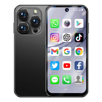سعر جيد هاتف ذكي XS19 Pro Mini 4G ذو ذاكرة الوصول العشوائي 3GB / 4GB و 32GB / 64GB ROM للتعرف على الوجه وبصمات الأصابع الانترنت