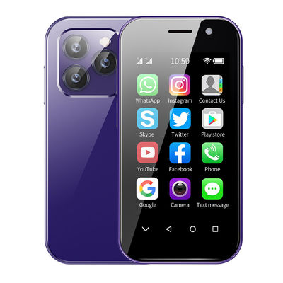 سعر جيد هاتف ذكي 4G ميني 3+32GB يدعم Google App Face ID GPS BT WiFi 2000mAh الانترنت