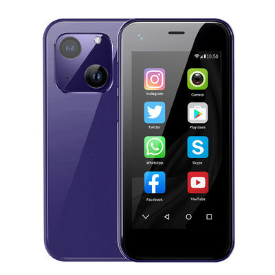 Rainbuvvy XS13 Pro الهاتف الذكي الصغير 2.5'أندرويد 9.0 رام 2+16 واي فاي سيم مزدوج 3G
