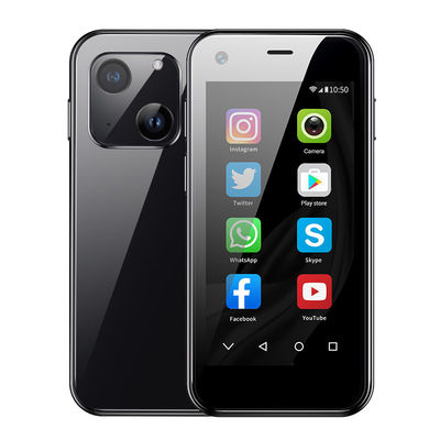 سعر جيد XS13 PRO ميني 3G الهاتف الذكي مع 2 + 16GB أندرويد 9.0 2.5 بوصة الشاشة نوع-ج بطاقة مزدوجة الانترنت