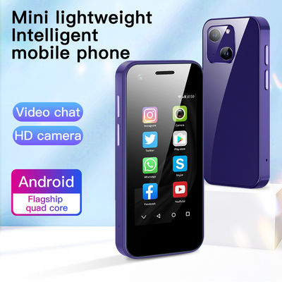 هاتف ذكي ميني 3G XS13 PRO 2+16GB أندرويد 9.0 2.5'شاشة نوع-ج بطاقة مزدوجة