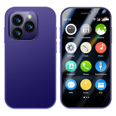 سعر جيد XS17 Pro الهاتف الذكي المصغر 3.0'Android 9.0 SIM مزدوجة 2 + 16GB 1000mAh بلووتوث WIFI 3G الانترنت
