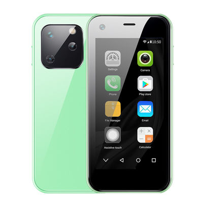 3G 2.5 'ميني الهاتف المحمول أندرويد 2 + 16GB شريحة مزدوجة 1580mAh خفيفة الوزن المحمول