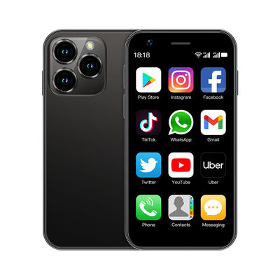 سعر جيد XS16 4G ميني الهاتف الذكي الأندرويد 2GB + 16GB جهاز هاتف ذكي ذو بطاقة SIM مزدوجة نوع C 3 بوصة الانترنت
