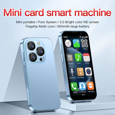 أسلوب كلاسيكي XS18 Pro 3G 3.0''Mini Phone 2+16GB بلوتوث 4.0 التعرف على الوجه بطاقة SIM مزدوجة