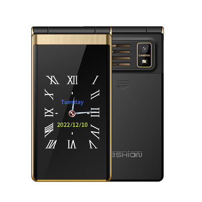 سعر جيد بطاقة SIM مزدوجة MTK شاشة مزدوجة Flip Phone Mp4 سرعة عالية Yeemi M1 2G الهاتف الذكي الانترنت