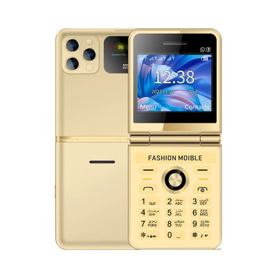 سعر جيد مصباح فلاش LED Super Thin Feature الهاتف P20 قابلة للطي 2.4' HD Screen أربع شرائح SIM Dial Bluetooth الانترنت