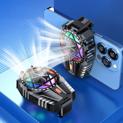 سعر جيد مكبر هواء الهاتف المحمول لجهاز آيفون سامسونج X112 300mah قابلة لإعادة الشحن مع ضوء RGB الانترنت