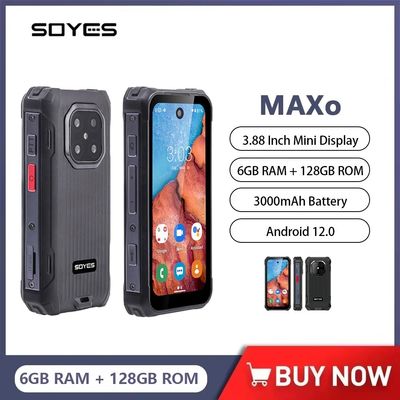 سعر جيد ماكسو ميني الهاتف الذكي القوي 6+128GB 3.88' أوكتا كور أندرويد 12 بطاقات مزدوجة 4G 3000mAh فلاش الانترنت