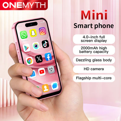 سعر جيد M17 Pro Mini هاتف ذكي 4G بشريحتي اتصال 4.0 بوصة HD شاشة كاملة 2000mAh 2GB+16GB Android 12 متجر Play الانترنت