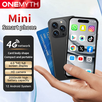 سعر جيد 4G Dual SIM 4.0'' HD كامل الشاشة 2000mAh 2GB + 16GB أندرويد 12 M17 برو ميني الهاتف الذكي الانترنت