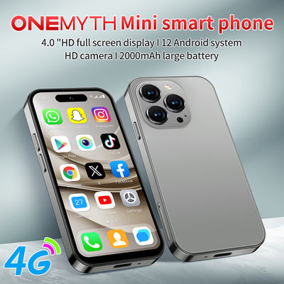 سعر جيد 2GB + 16GB أندرويد 12 بلاي ستور M17 برو ميني الهاتف الذكي 4G مزدوج السيم 4.0'' HD كامل الشاشة 2000mAh الانترنت