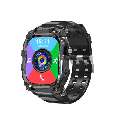سعر جيد Q888 أندرويد 8.1 ساعة ذكية رجال GPS 3+32GB HD كاميرا دوارة 4G بطاقة SIM واي فاي لاسلكي الانترنت