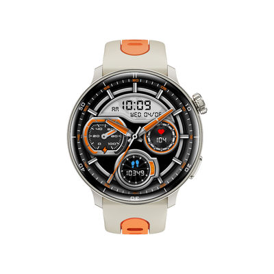 ساعة ذكية S666 بشاشة AMOLED ونظام تحديد المواقع العالمي (GPS) ومكالمات بلوتوث ومراقبة الصحة ومقاومة للماء