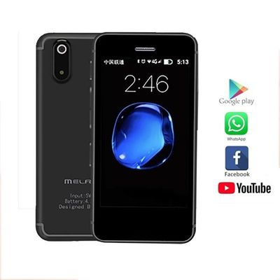 سعر جيد هاتف ميلروز S9X الذكي المصغر النحيف للغاية بنظام أندرويد 6.0، شاشة 2.5 بوصة، ذاكرة وصول عشوائي (RAM) 1 جيجابايت + ذاكرة تخزين داخلية 8 جيجابايت، معالج رباعي النواة، بلوتوث، كاميرا، واي فاي الانترنت