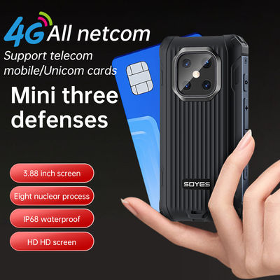 سعر جيد IP68 هاتف ذكي متين صغير مقاوم للماء بشاشة 3.88 بوصة IPS بنظام أندرويد 12، ذاكرة 6+128 جيجابايت، وبطارية 3000 مللي أمبير من ماكسو الانترنت