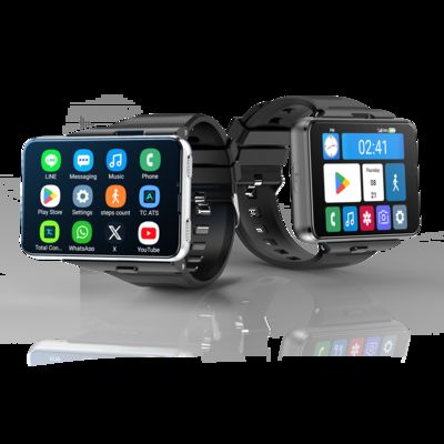 سعر جيد S999 4G Smart Watch Android 11 OS MTK6765 رباعي النواة 6 + 128GB 2.88 