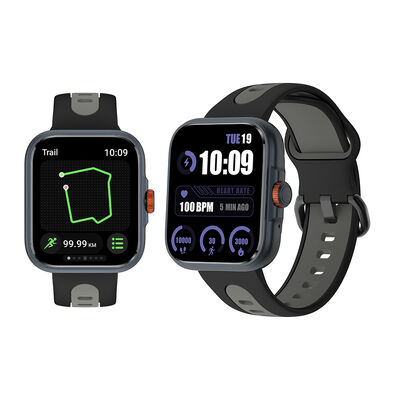 سعر جيد ساعة رياضية ذكية مزودة بنظام تحديد المواقع العالمي (GPS) وشاشة AMOLED عالية الدقة، وضع رياضات متعددة، معدل ضربات القلب، شاشة ساطعة الانترنت