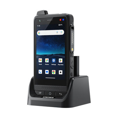 سعر جيد إصدار عالمي جديد UNIWA F400 4G Zello Walkie Talkie 4 بوصة Android15 4350mAh 15W PoC Radio SOS NFC الانترنت