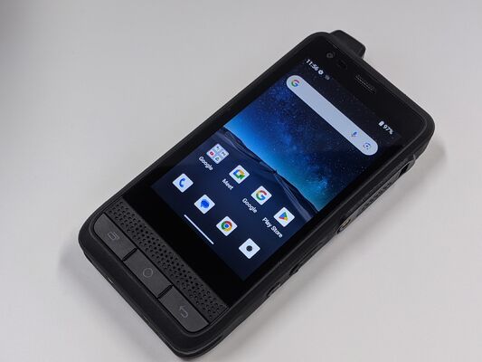 سعر جيد جديد الإصدار العالمي UNIWA F400 هاتف ذكي لاسلكي Zello بشاشة 4 بوصة بنظام Android 15 وبطارية 4350 مللي أمبير مع خاصية SOS و NFC الانترنت