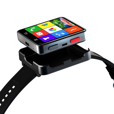 سعر جيد ساعة ذكية تعمل بنظام التشغيل أندرويد 11 TFT 480 × 480 HD وضوح IP67 مقاوم للماء الانترنت