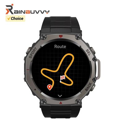 سعر جيد 2026 DM58 GPS Smart Watch 1.43''HD AMOLED 5ATM مقاوم للماء مدمج 6 تردد الانترنت