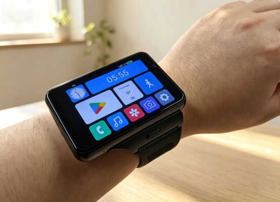 سعر جيد 4G Smart Watch Android 11 OS Quad Core 2.88 