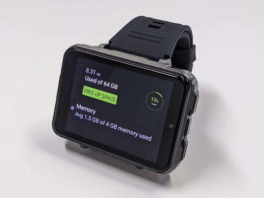 سعر جيد ساعة ذكية بشاشة كبيرة 2.4 بوصة بدقة 480*680 عالية الدقة، فتحة GPS WIFI، تيك توك، واتساب، VP999 الانترنت