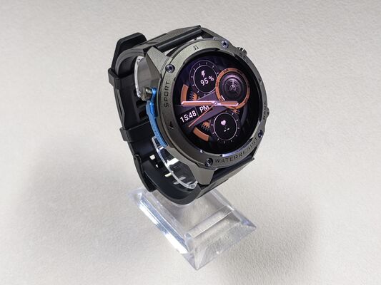 GPS Sport Smart Watch مدمج في مكبر الصوت وميكروفون للأيدي مجانا الاتصال الصوتي بالبلوتوث والذكاء