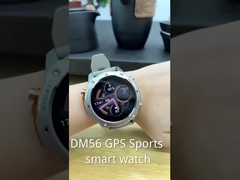 DM56-GPS ساعة ذكية أندرويد مع جهاز تحديد المواقع مع بوصلة للياقة البدنية