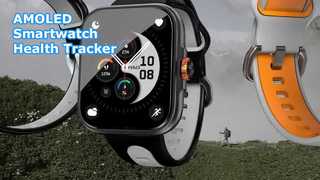 S216 ساعة ذكية مراقبة الصحة ساعة GPS بلوتوث الاتصال المدمج في شاشة AMOLED 1.78 بوصة Waterpr