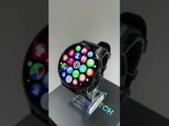النسخة العالمية DM82 4G Android 8.1 OS ساعة ذكية 1.75 بوصة شاشة AMOLED HD 180 درجة دوارة