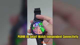 2026 جديد PG999 4G LTE Android ساعة ذكية 1.54 بوصة شاشة GPS 16GB/64GB ROM 200W+800W HD كاميرا مزدوجة SI
