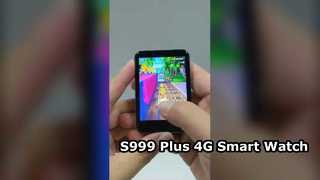S999 PLUS 4G أندرويد ساعة ذكية بلوتوث